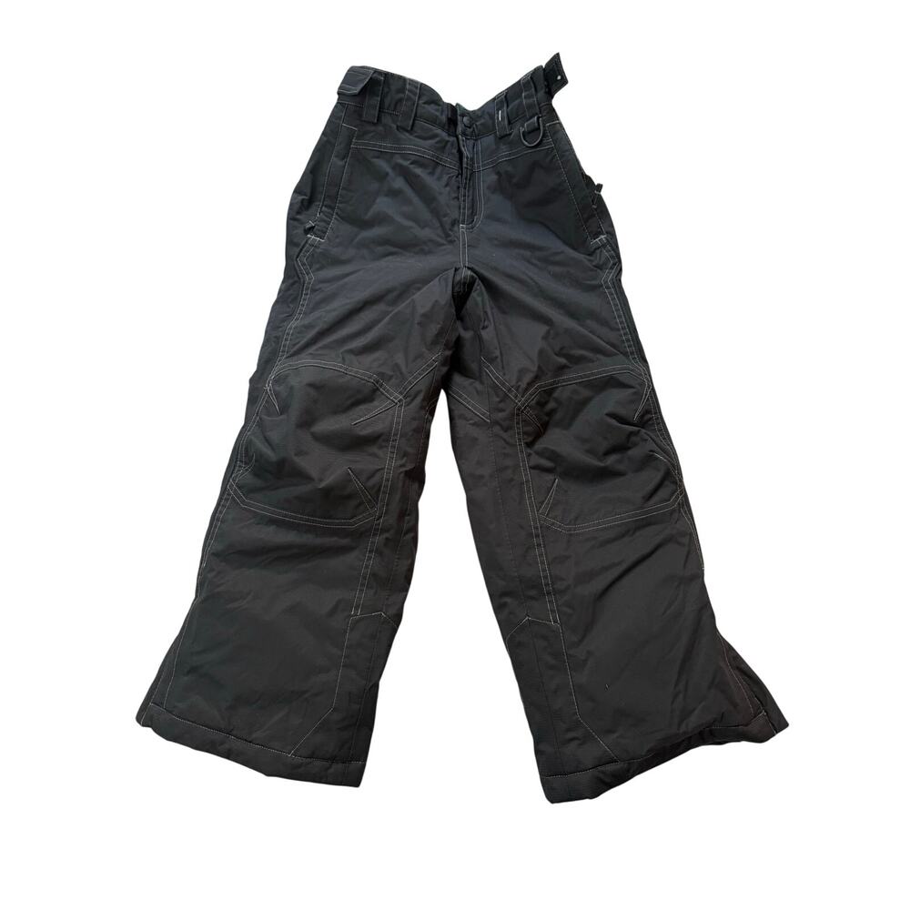 LL Bean Snow Pants Youth 6X-7 Black Insulated			BX202